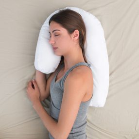   Slupill InnovaGoods U Formájú Ergonomikus Párna – Ébredj frissen és horkolás nélkül!