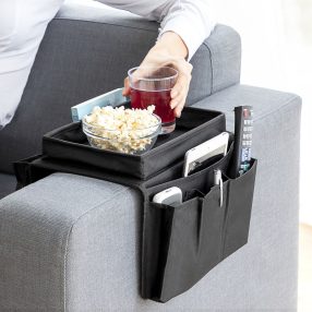 InnovaGoods Kanapéra tehető tálca, tárolóval