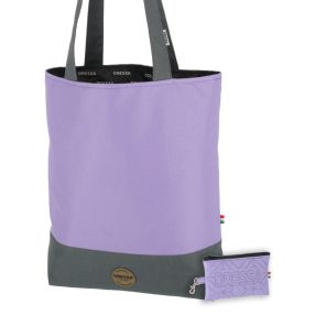   Dressa Bag női shopper táska és pénztárca szett - levendula
