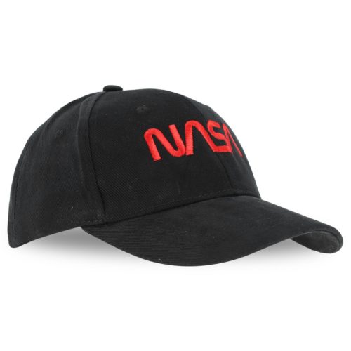 Nasa Worm Red hímzett baseball sapka
