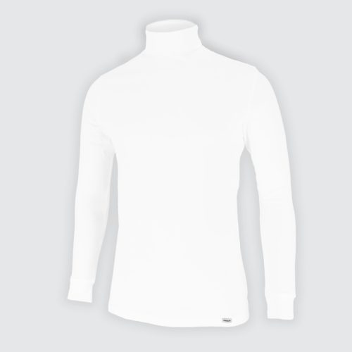 Dressa férfi pamut garbó pulóver - fehér